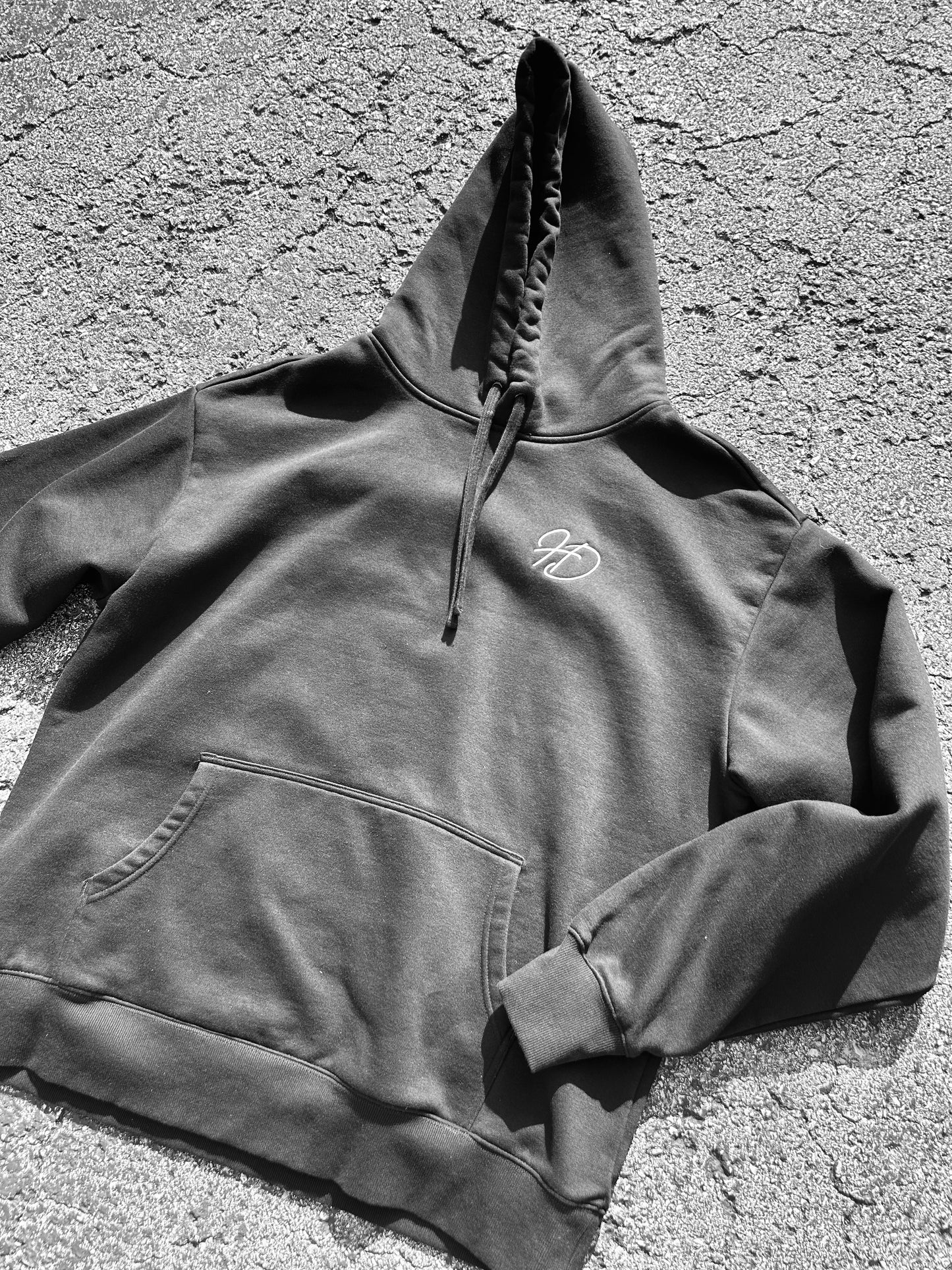 Black Heavy Hoodie